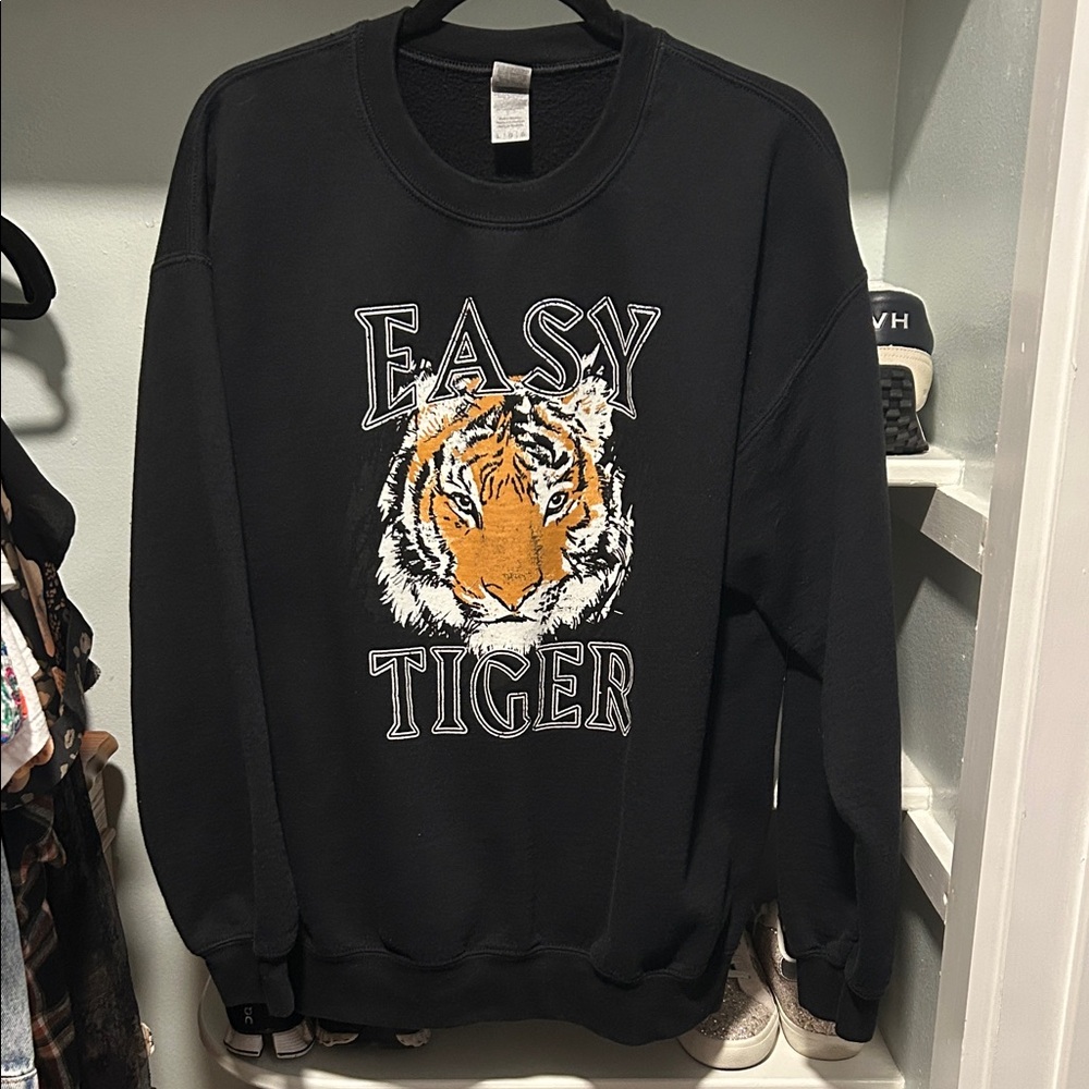 Black Easy Tiger Gilden Sweatshirt